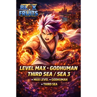 ⛔Blox Fruit Account - Level MAX - GODHUMAN - Third SEA / SEA 3