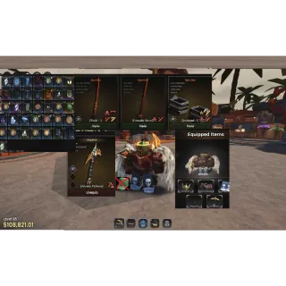 The Forge (🪨13)🔥Sale25% Starting account 🦾 (NO Script NO Program) Lv.65 Arcane Pickaxe /................