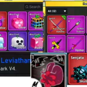 ⭕NICE ACCOUNt | V4 SHARK FULL GEAR | CDK AND SOUL GUITAR