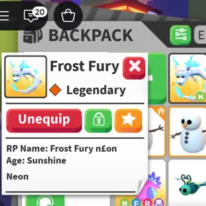 Neon Frost Fury
