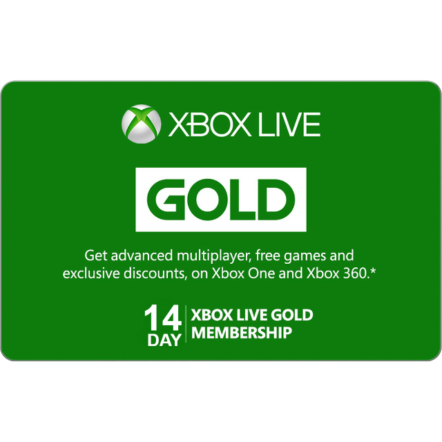 xbox live gold 14 days