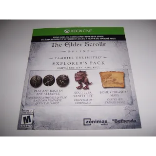 Elder Scrolls - Explorer's Pack Digital Code - Instant Delivery