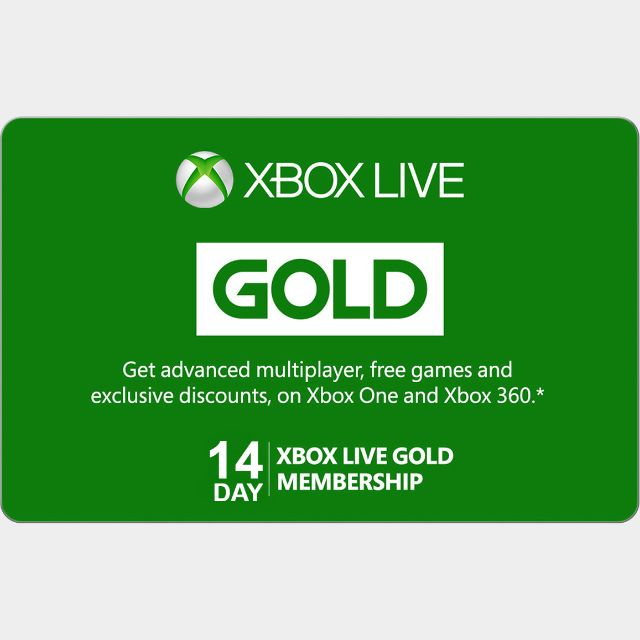 xbox gold 14 day