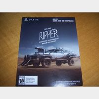 Mad Max Ripper Magnum Opus Car Body Pack Game Add-on for PlayStation 4 PS4 - Instant Delivery