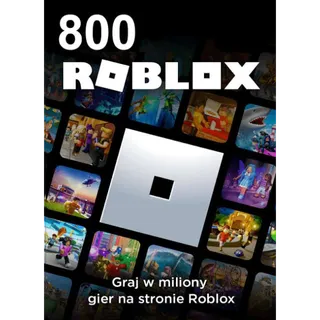 Roblox 800 gift card 