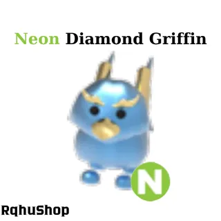 Neon Diamond Griffin | Adopt Me