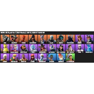 THE İCE KİNG | DİRE | HARLEY QUİNN TRYHARD - Fortnite Account 28 skin