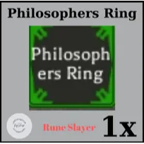 1x Philosophers Ring | Rune Slayer