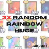 3x Random Rainbow Huge | PS99/PET | 3x Rainbow Huge