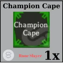 1x Champion Cape | Rune Slayer