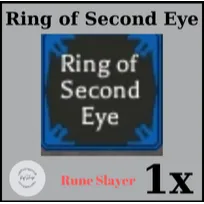 1x Ring of Second Eye | Rune Slayer