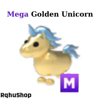 Mega Golden Unicorn | Adopt Me