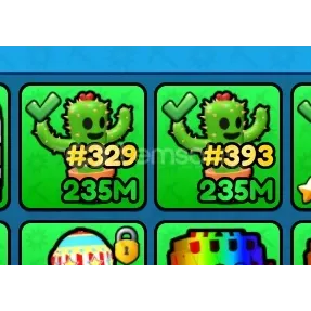 1x Friendly Cactus 235m | Pickaxe Simulator