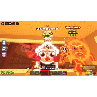 450M/s La ginger sekolah| Steal A Brainrot