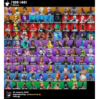 THE cube queen | TRYHARD - Fortnite Account 109 skin - 100V bucks