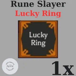 1x Lucky Ring| Rune Slayer |