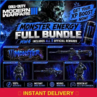 Call of Duty MW4 x Monster Energy Full Bundle