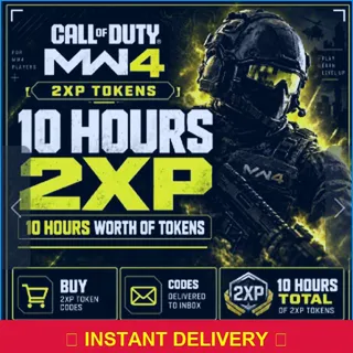 MW4 - 10 Hours Double XP Boost