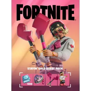 Fortnite - Stayin' Solo Quest Pack ALL Platform