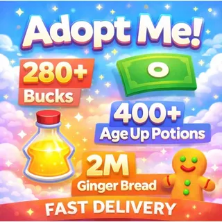 Adopt Me 280K Buck 400 Age up