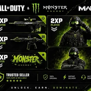 COD MW4 Monster Energy Full Set