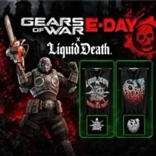 Gears of WAR E-Day Liquid DEATH Chainsaw