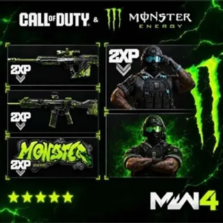 COD MW4 Monster Energy Full Set