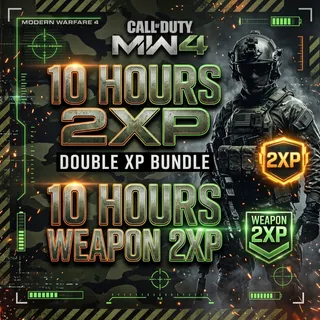 MW4 10 Hours Double XP + 10 Hours Weapon XP