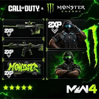 COD MW4 Monster Energy Full Set