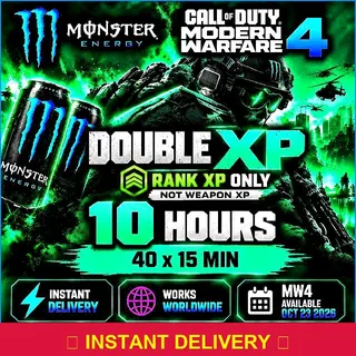 MW4 - 10 Hours Double XP Boost