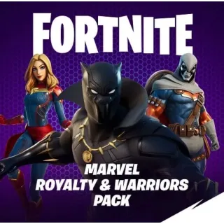 Fortnite - Marvel: Royalty & Warriors Pack ANY PLATFORM 