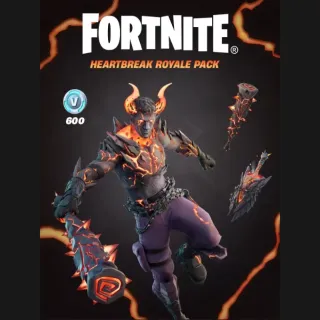 Fortnite - HEARTBREAK ROYALE PACK ALL PLATFORM
