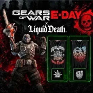Gears of WAR E-Day Liquid DEATH Chainsaw