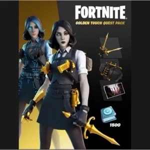 FORTNITE - Golden Touch Quest Pack ALL Platform 