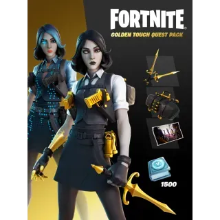 FORTNITE - Golden Touch Quest Pack ANY PLATFORM