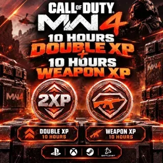 MW4 - 10 Hours Double XP + 10 Hours Weapon XP