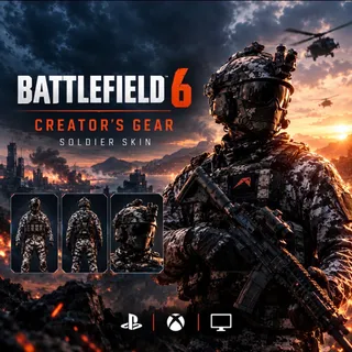 Battlefield 6 CREATOR'S GEAR Soldier Skin