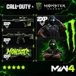 COD MW4 Monster Energy Full Set