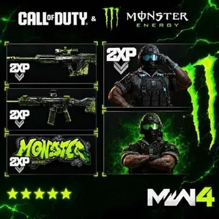 COD MW4 Monster Energy Full Set