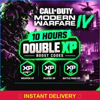Double XP Boost - 10 Hours MW4