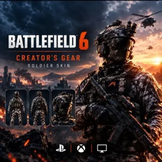 Battlefield 6 CREATOR'S GEAR Soldier Skin