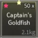 50x Captain's Goldfish | Fisch