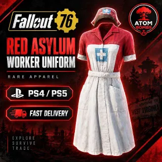 Red Asylum Dress