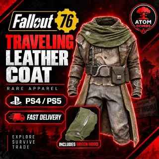 Traveling Leather Coat
