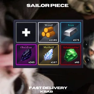 [ Sailor Piece ] 5x Blessing Materials B1-B10