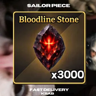 [ Sailor Piece ] 1K Bloodline Stone + Freebie| Fast Delivery |