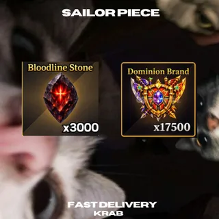 [ Sailor Piece ] 20K Dominion Brand 20K Bloodline Stone + Freebie | Bundle | Fast Deliveries