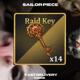 [ Sailor Piece ] 1K Raid Key + Freebie |Fast Delivery |