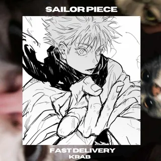[ Sailor Piece ] Strongest Of Today V1 V2 + Domain + Full Pity (125 Summon) + Freebie | Gojo | Fast Deliveries