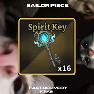 [ Sailor Piece ] 1K Spirit Key + Freebie | Fast Delivery |